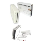 Carcassa completa Nintendo Wii blanca amb botons i cargols per a reparació