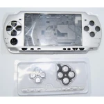 Carcassa completa PSP 2000 slim plata amb botons inclosos per a reparació