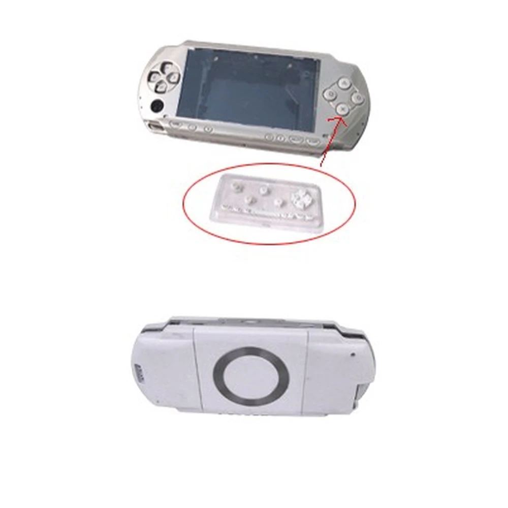 Carcassa completa PSP blanca amb botons per a reparació i personalització