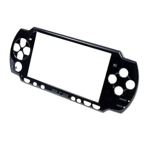 Carcassa frontal PSP2000 slim negra - recanvi original per a reparació