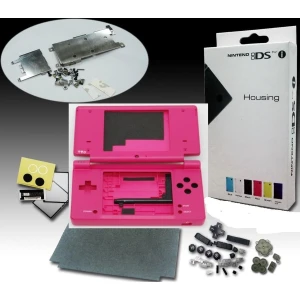 Carcassa per Nintendo DSi rosa - recanvi complet amb botons i cargols