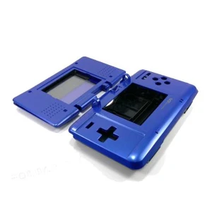 Carcassa recanvi Nintendo DS blau fosc per a reparació i manteniment