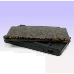 Carcassa recanvi Nintendo DS Lite flors daurades amb fons negre