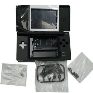 Carcassa de recanvi Nintendo DS Lite negra per a reparació i tuning