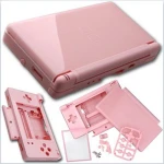 Carcassa recanvi Nintendo DS Lite rosa per a substitució completa i personalització