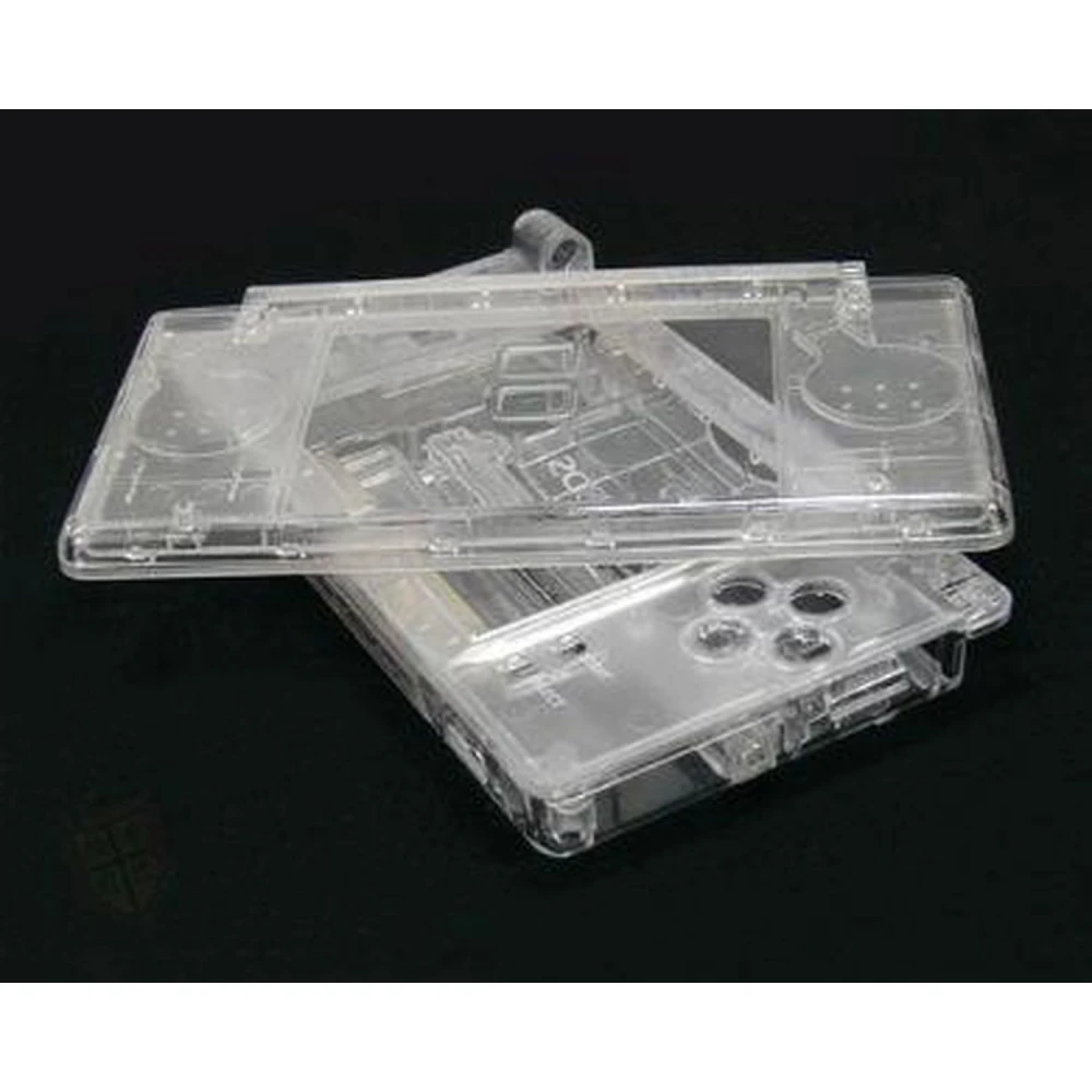 Carcassa de recanvi Nintendo DS Lite transparent - Kit complet de reparació