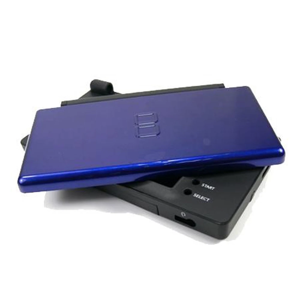 Carcassa de recanvi per a Nintendo DS Lite (NEGRE-BLAU) amb kit complet