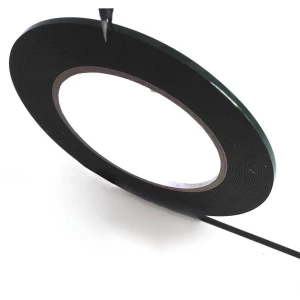 Cinta adhesiva doble cara d'escuma negra 3mm 20 metres per a reparació mòbil