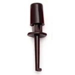 Clip de connexió per a sonda de prova 4cm negre amb ganxo simple satkit