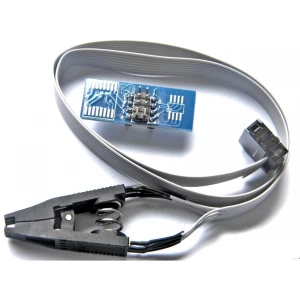 Clip programador SOP8 SOIC8 per a programació precisa de xips SOIC8