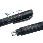 Comprobador liquido de frenos con 5 LED válido para DOT3, DOT4 y DOT5