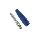 Connector Banana 4mm Blau BP4526 per a Cables de Mesura i Multímetres