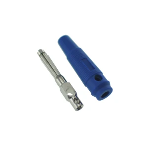 Connector Banana 4mm Blau BP4526 per a Cables de Mesura i Multímetres