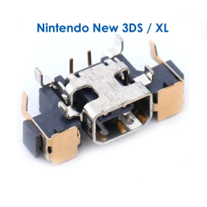 Connector de corrent recanvi per a Nintendo New 3DS / New 3DS XL