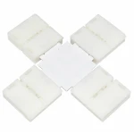 Connector de clip LED Forma-X 10mm 4Pin 5050 RGB per a tira LED