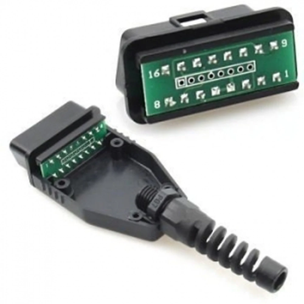 Connector OBD2 mascle 16 pin per a diagnòstic automotriu Konnwei