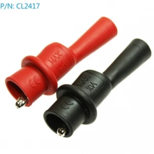 Pinces cocodril per multímetre CL2417 Amass - Pinces per a puntes de prova