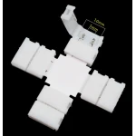 Connectors de clip LED forma X 10mm 2 pin 5050 RGB per a tires LED