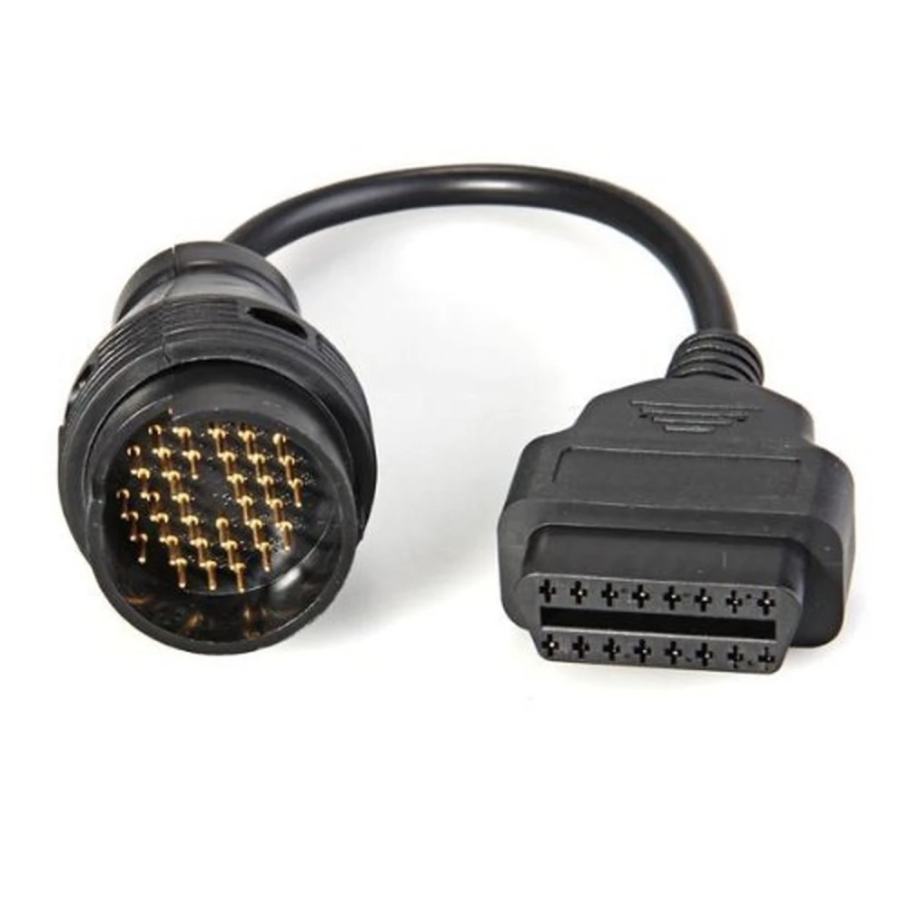 Convertidor Mercedes Benz 38 pin a OBD2 16 pin per a diagnòstic automobilístic