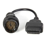 Convertidor Mercedes Benz 38 pin a OBD2 16 pin per a diagnòstic automobilístic