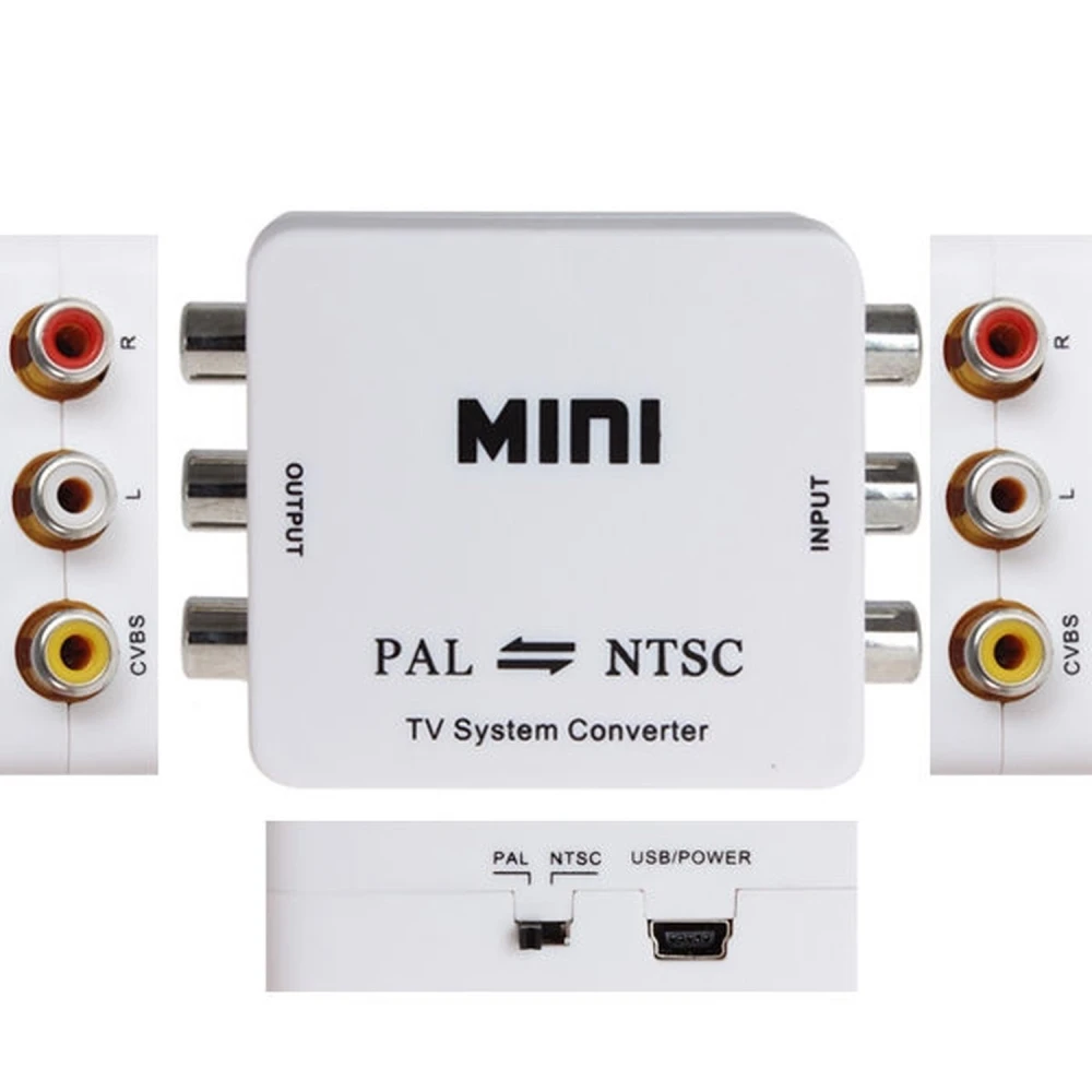 Convertidor PAL a NTSC bidireccional per a TV
