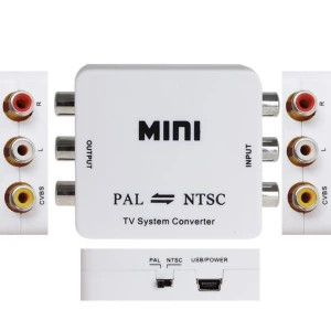 Convertidor PAL a NTSC bidireccional per a TV