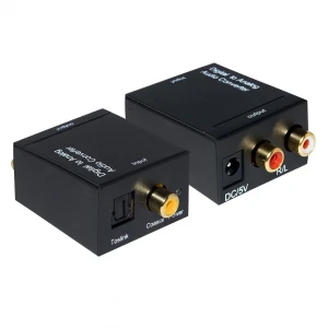 Convertidor de senyal d'àudio digital a analògic per a TV, DVD i equips de so