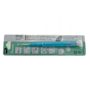 Tornavís ajustador ceràmic per a potenciòmetres GOOT CD-20 1,8mmx0,4mm