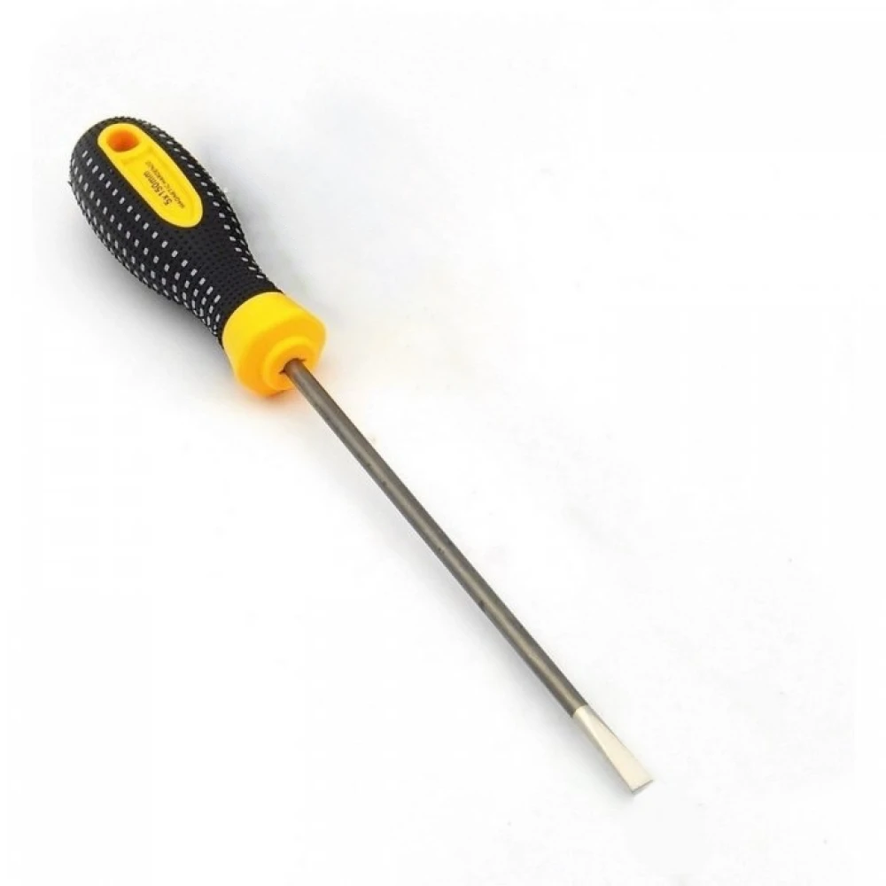 Tornavís pla 5mmx150mm amb cap magnètic SHEK per a electrònica