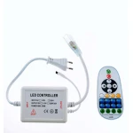 Dimmer per a tira led 220v amb comandament a distància i regulador d'intensitat