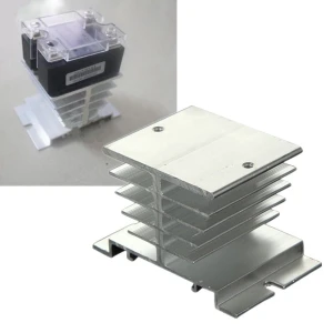Dissipador de calor d'alumini per a relé d'estat sòlid SSR de 10~40A