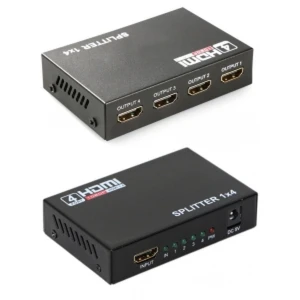 satkit Divisor HDMI 1x4 Full HD 1 entrada 4 sortides compatible 1080p HDTV i 3D