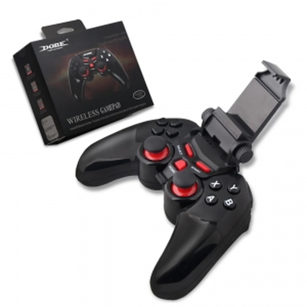 Dobe Ti-465 gamepad sense fil Bluetooth 3.0 amb suport per a telèfon mòbil