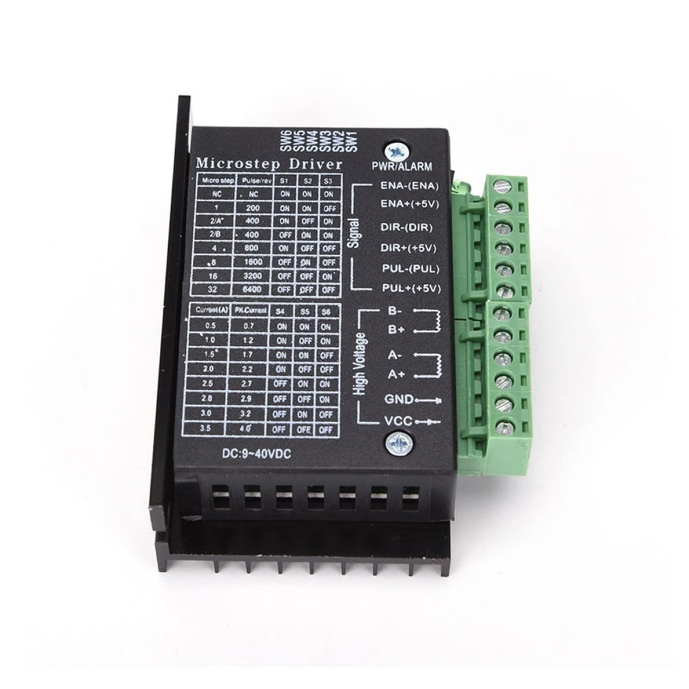 Driver TB6600 per a motor pas a pas fins a 4A de 9V a 40V compatible amb Arduino