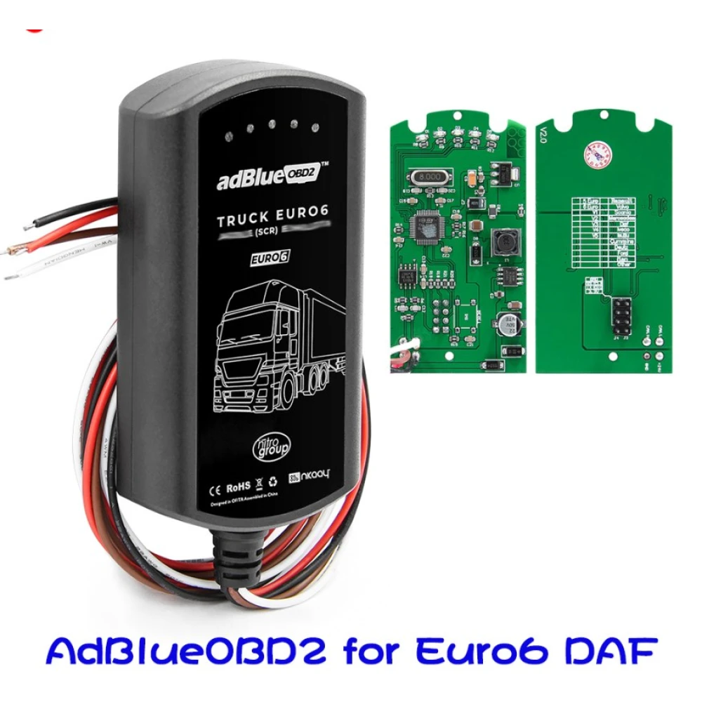 Emulador AdBlue DAF Euro6 compatible amb camions DAF XF, CF i LF Euro6