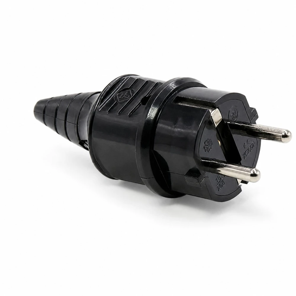 Endoll SCHUKO Desmuntable 16A 250V Tipus F Alemany Europeu Reparació Industrial