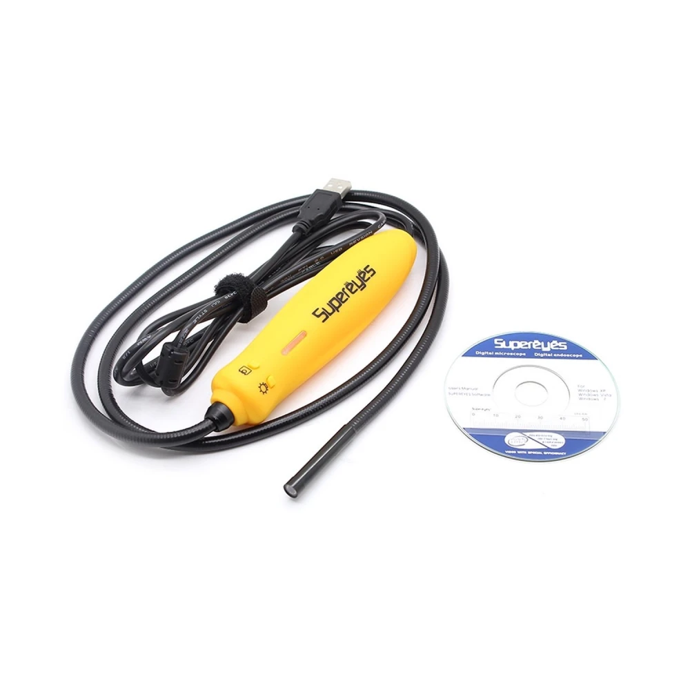Endoscopi USB Supereyes N013j de 7mm i 50X, submergible IP66