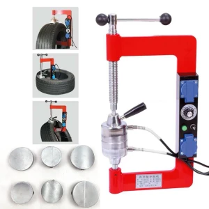 Equip de reparació de pneumàtics amb vulcanitzador automàtic de temperatura constant