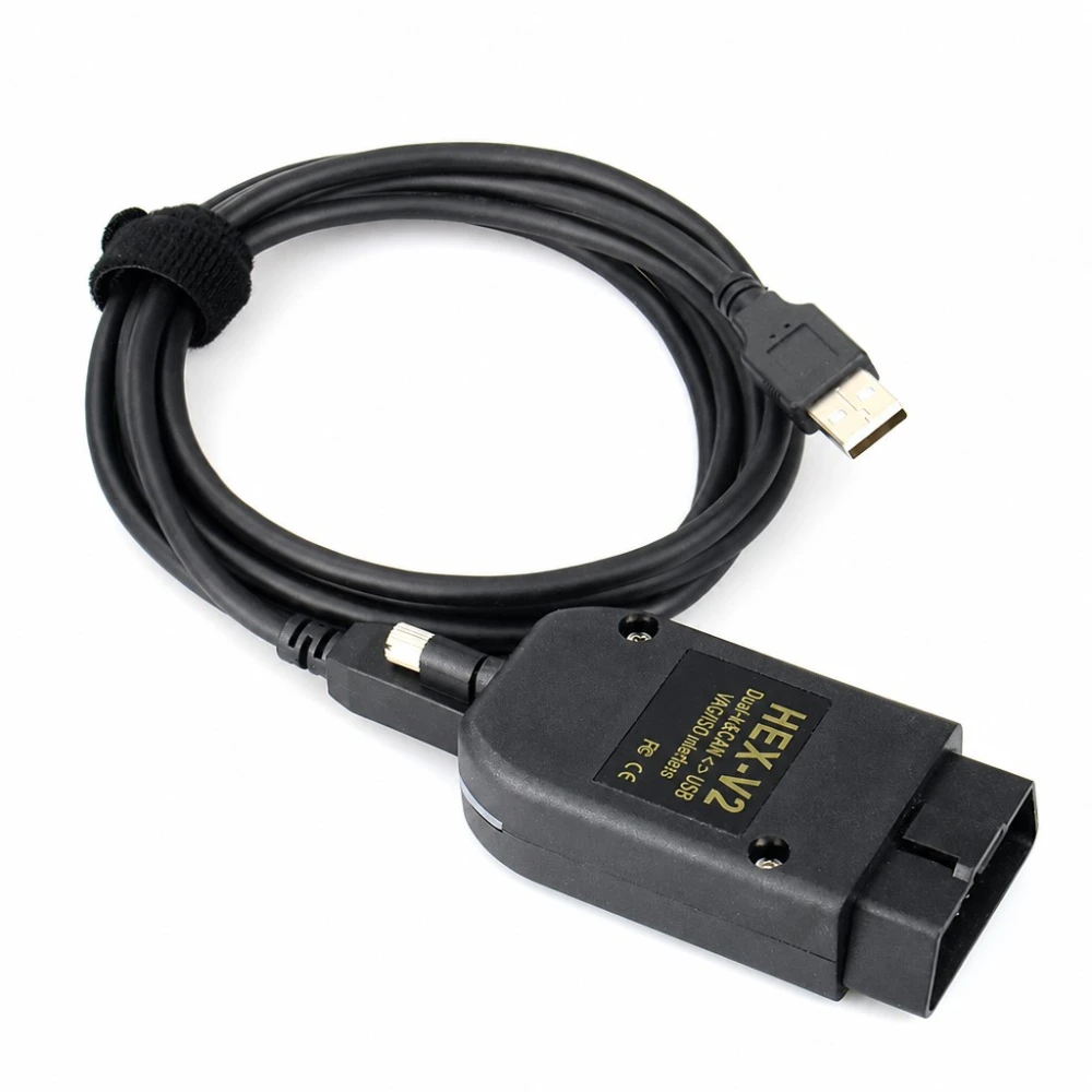 Escàner Diagnòstic HEX-V2 VCDS V25.3 ATMEGA162 Compatible VW Audi Seat Skoda 1996-2017