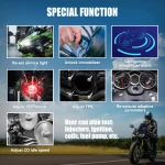 Escàner diagnòstic moto OBD JDiag M100 Pro per a reparació de motos KTM Honda Yamaha Kawasaki BMW