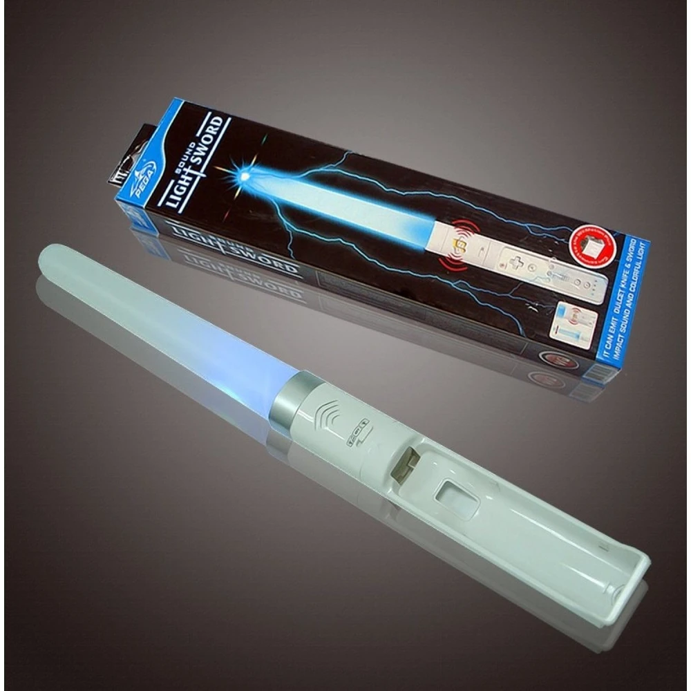 Espasa làser blava Wii amb so per a comandament compatible Wiimotion Plus