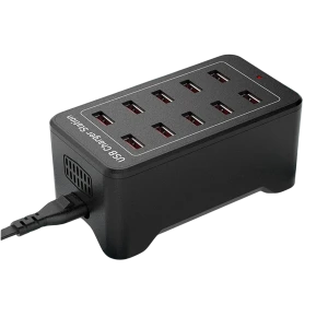 Estació de càrrega USB 10 ports amb IQ Charge - 50W 12A, 2.4A per port
