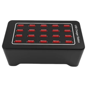 Estació de càrrega USB 20 ports amb IQ Charge - 100W i 2.4A per port
