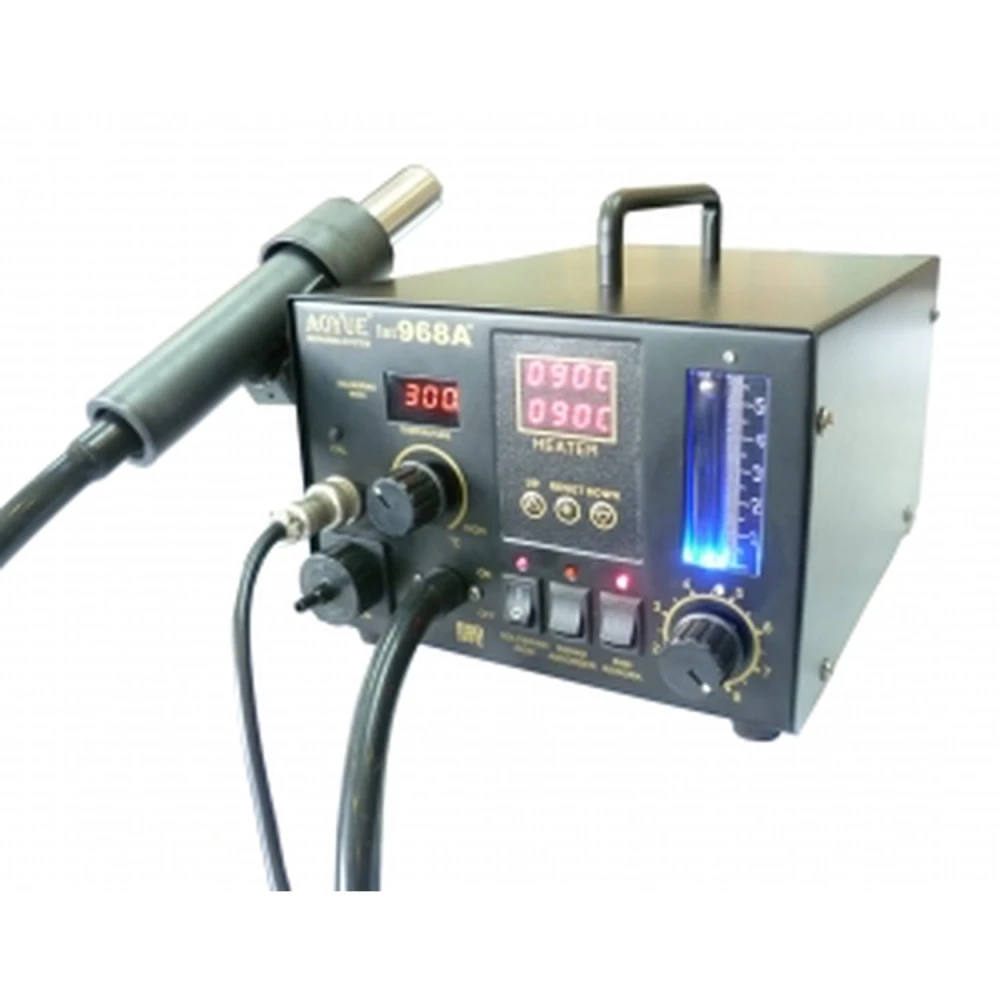 Estació de soldadura Aoyue 968A+ amb aire calent i control digital