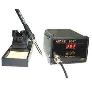 Estació de soldadura digital Aoyue 937+ amb control regulable de 0 a 65 W