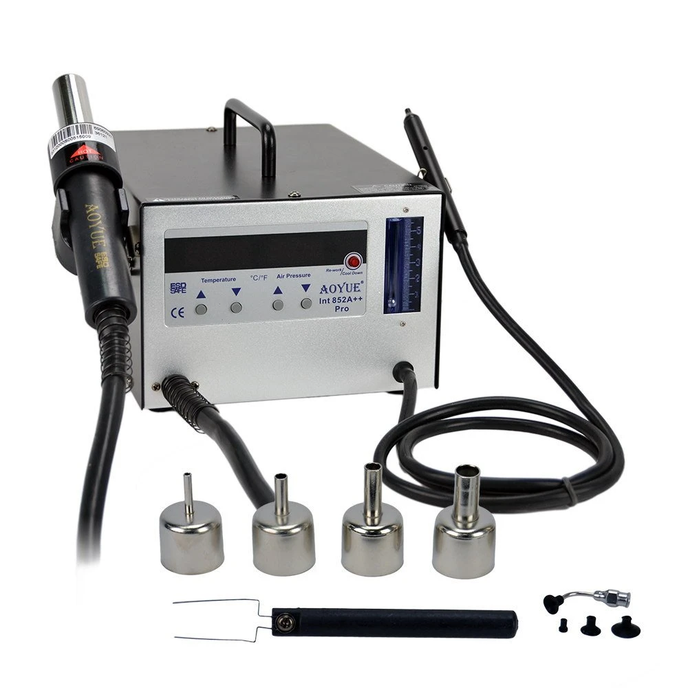 Estació de soldadura per aire calent digital Aoyue 852A++ amb control per microprocessador