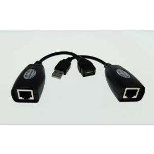 Extensor USB per cable RJ45 fins a 50 metres per a connexió a distància