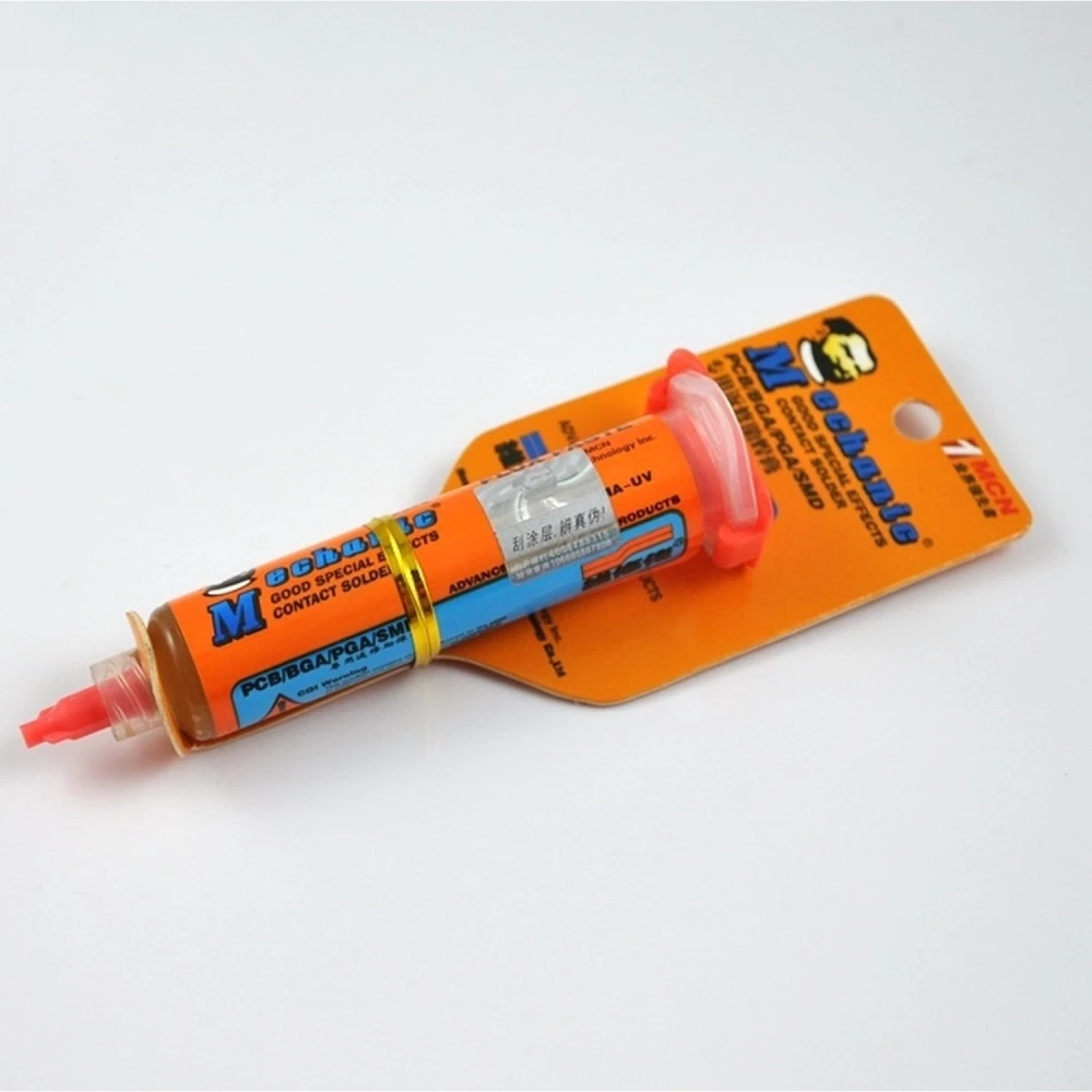 Flux de soldadura Mechanic RMA-AV10 10cc per a aplicacions electròniques