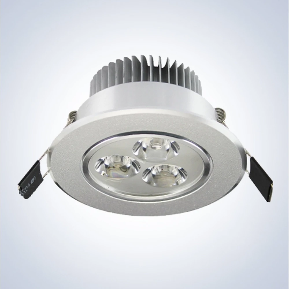 Foco Downlight LED 3W 3300K llum càlida per a una il·luminació eficient i estalvi