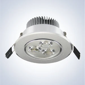 Foco Downlight LED 3W 3300K llum càlida per a una il·luminació eficient i estalvi